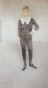 Fernand Khnopff, Portrait of His Royal Highness Prince Leopold of Belgium Duke of Brabant